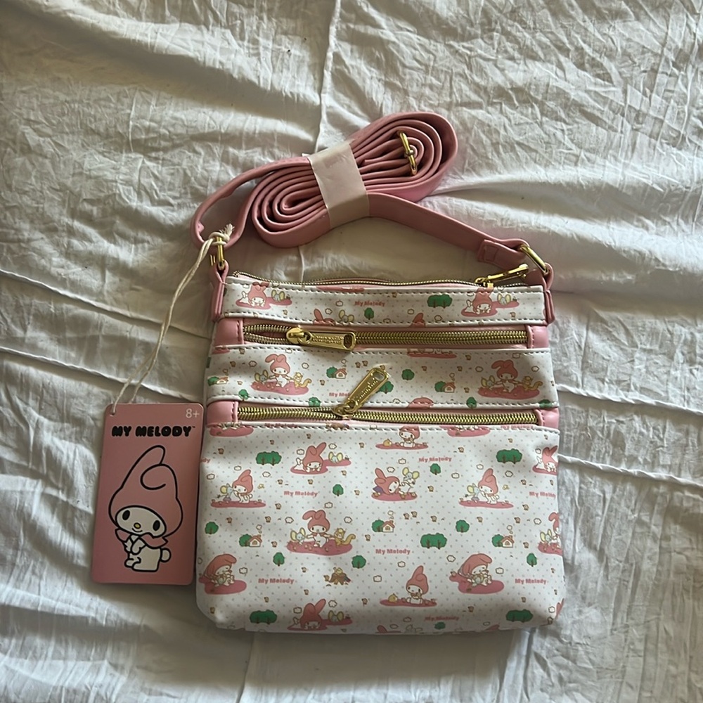 Loungefly crossbody Sanrio my Melody purse